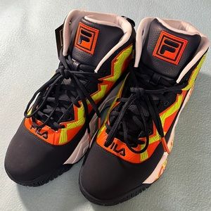 FILA MB Jamal Mashburn Retro Basketball Shoes - Size 10.5